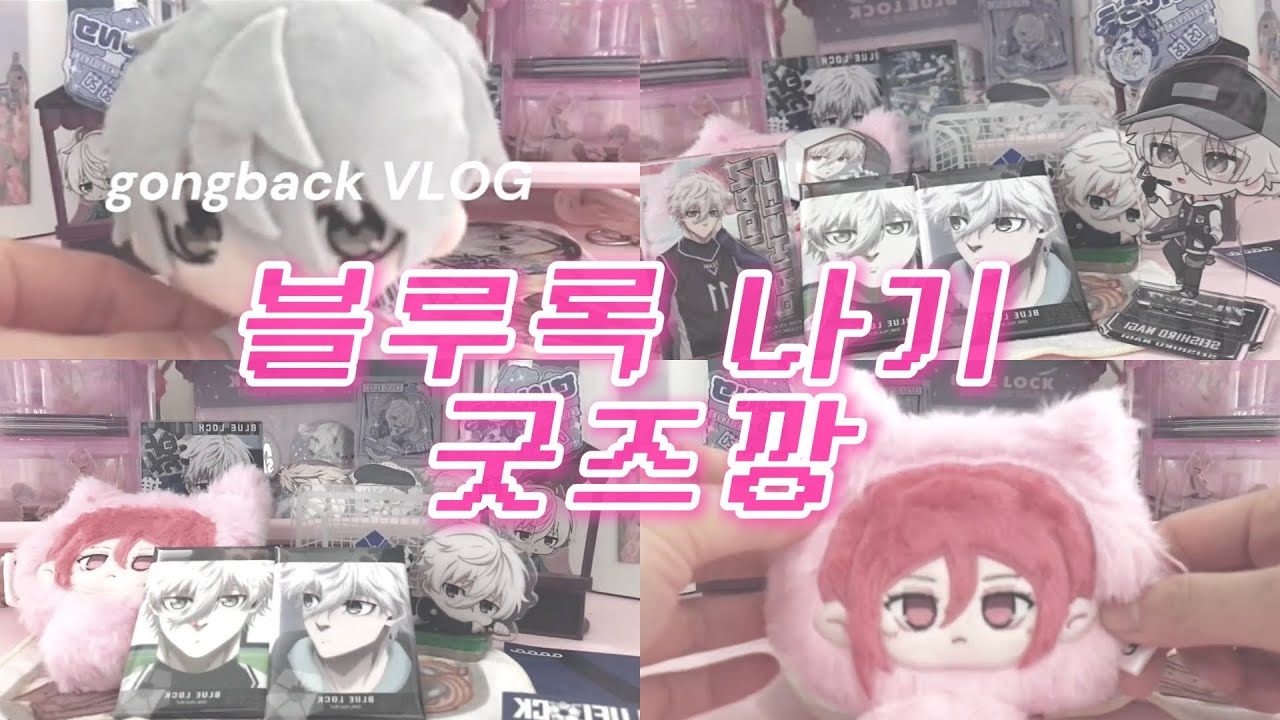 [신입 오타쿠 VLOG ] 블루록 | 나기세이시로 | 굿즈깡 | 홍대 | 오타쿠
