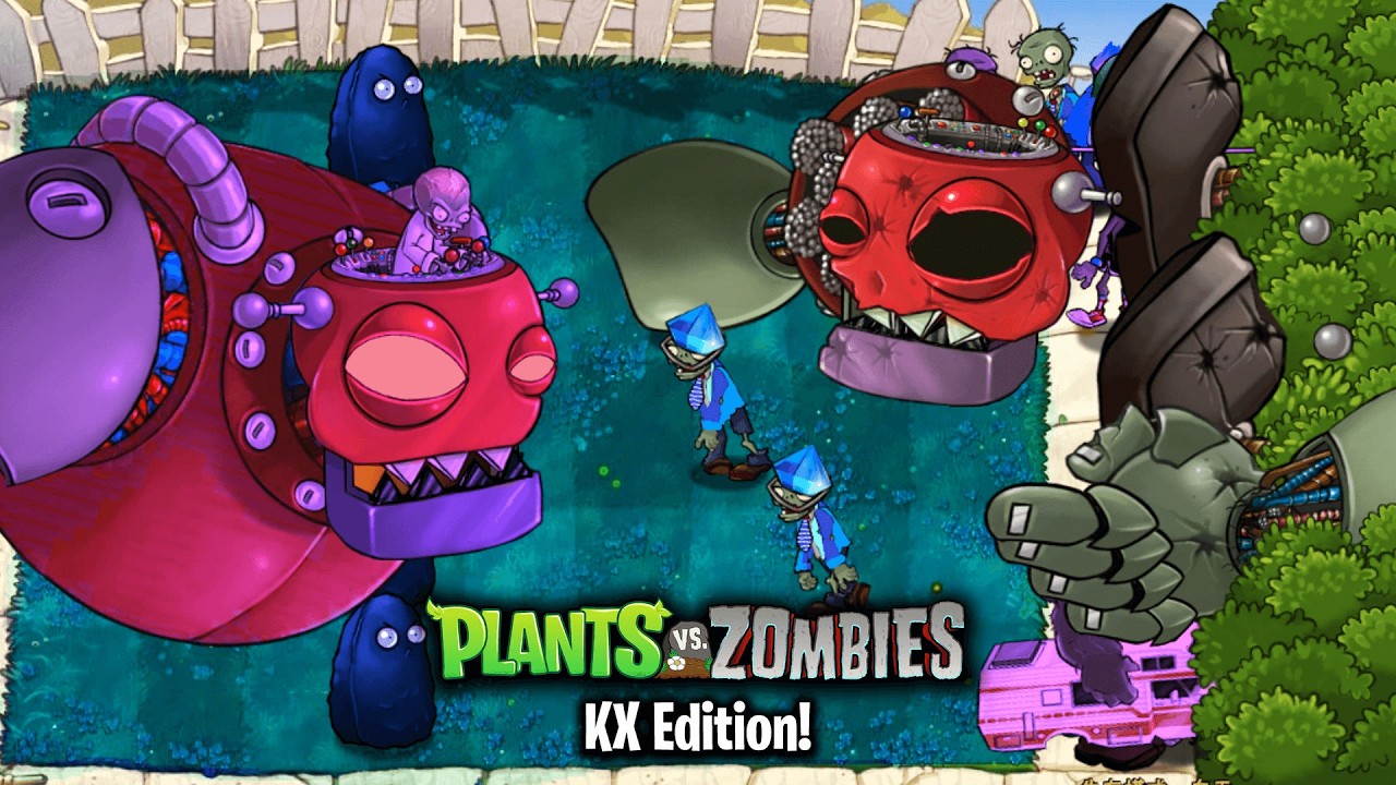 1 Dr. Zomboss vs 5 Dr. Zomboss | Plants vs Zombies KX Edition | Download