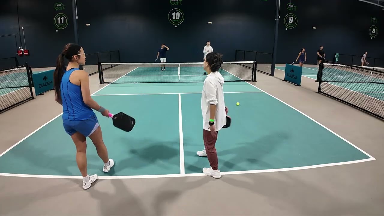 Pickleball - Pickle Point SW 30 - Kevin/Andrew vs Shelley/Diane Game 2