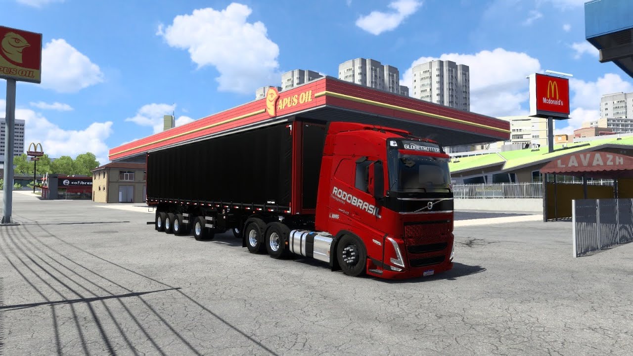 AO VIVO - EUR0 TRUCK SIMULATOR 2 MAPA EAA 1.57 RODOBRASIL