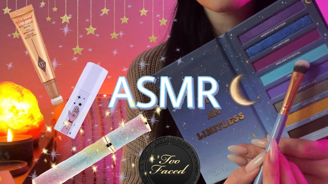 ASMR 🔮 Doing your Magic Makeup • roleplay • layered sounds • no tapping • no talking