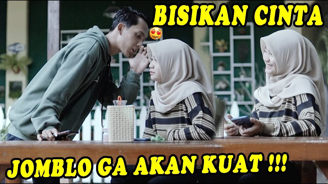 CEWE INI DAPAT BISIKAN CINTA AUTO BAPER PARAH !!!