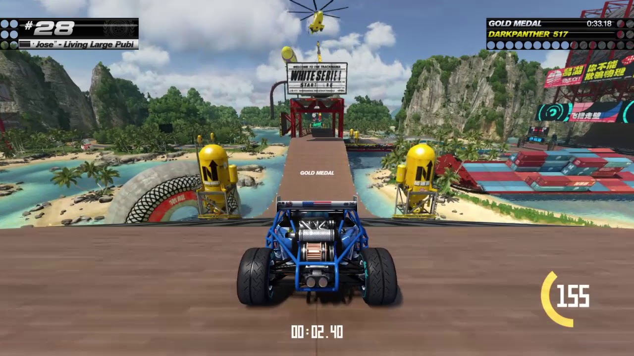 Trackmania Turbo - I flail about in Campaign for 6 minutes