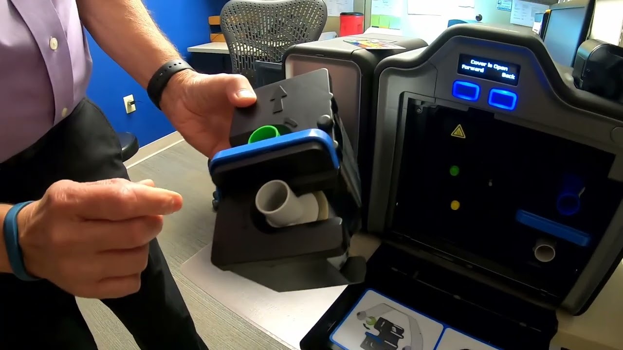 Employee ID Printer Introduction and Setup