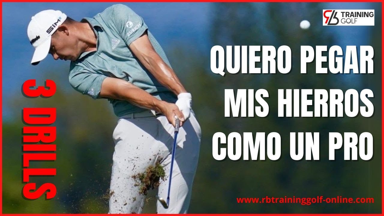 3 PASOS para PEGAR TUS HIERROS DE GOLF COMO UN PRO (2022)