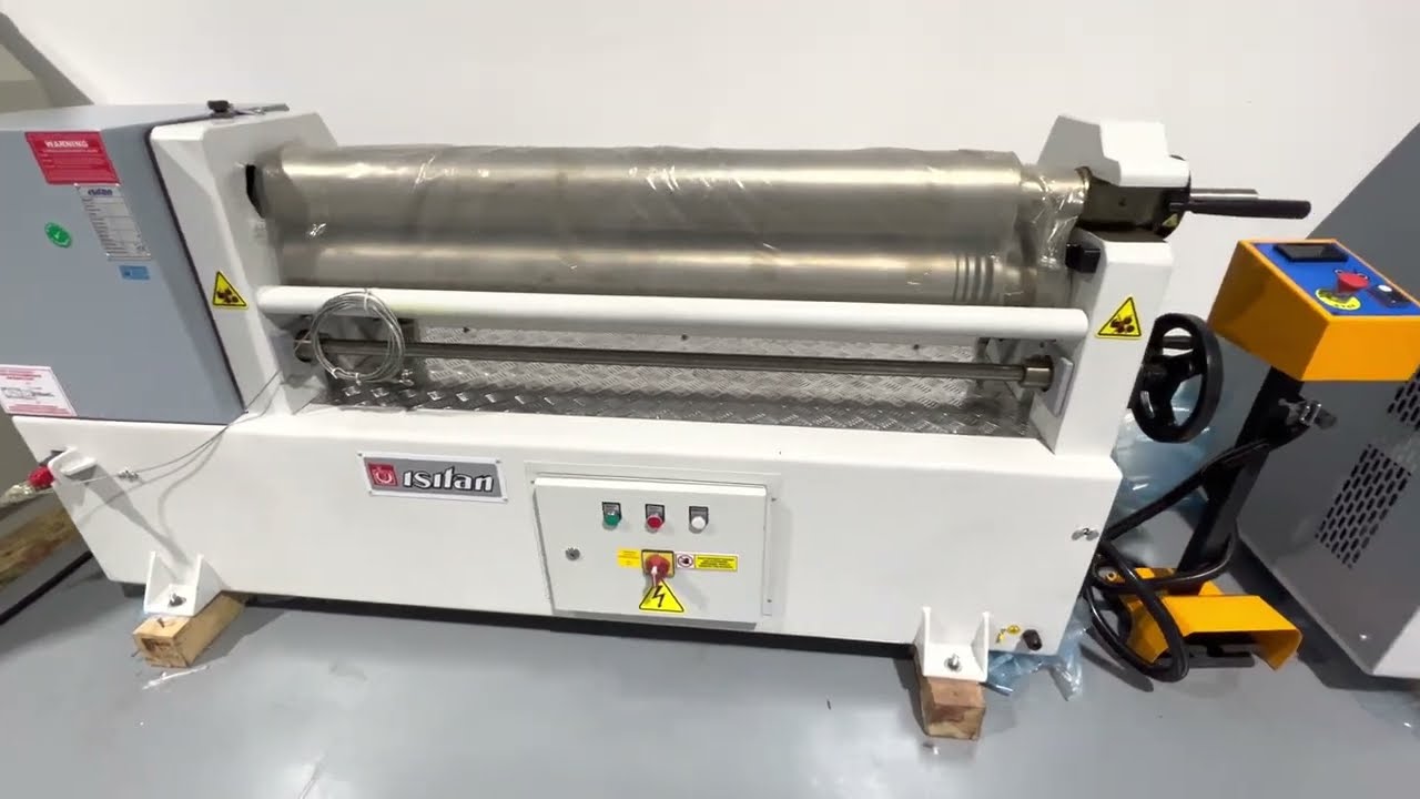 IRM 1270x140 plate roller with DRO