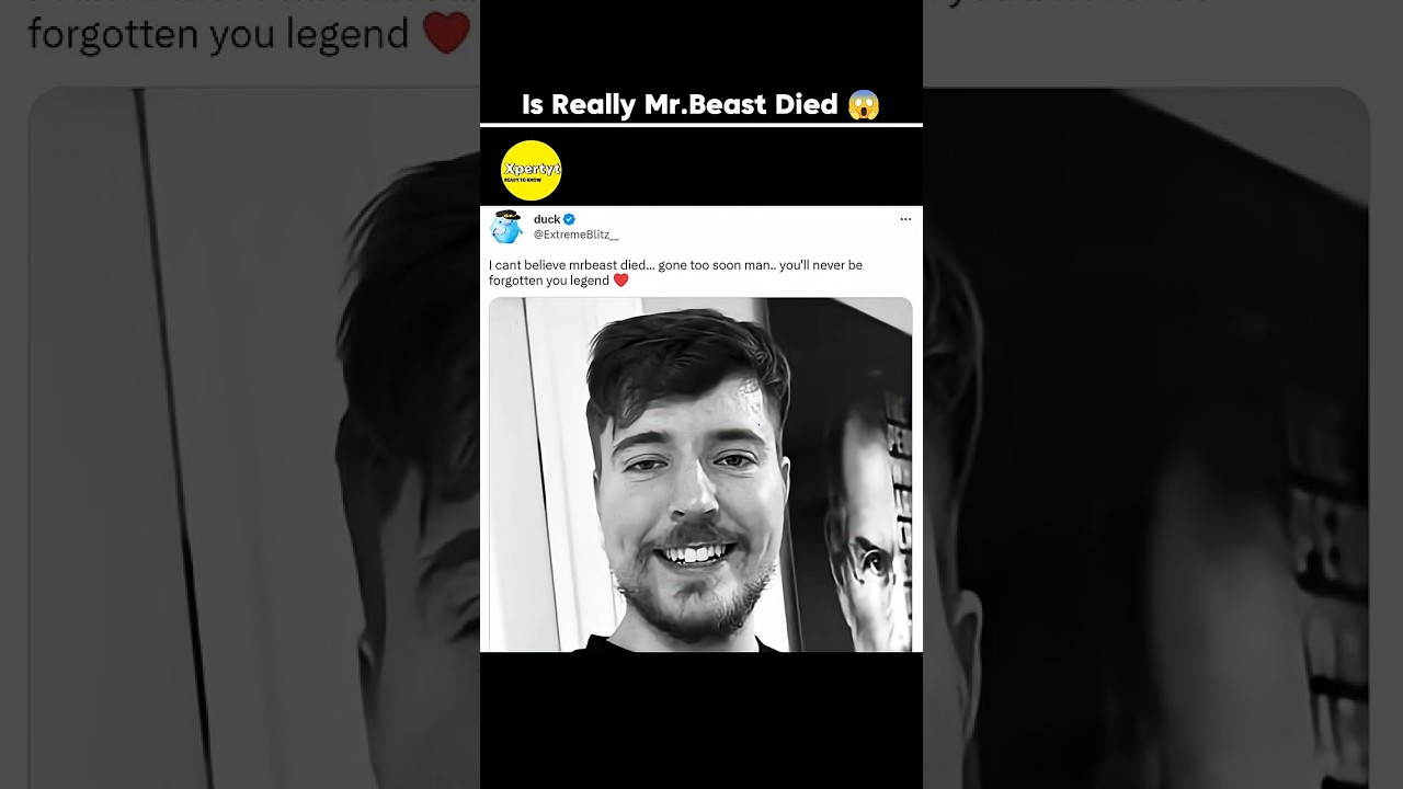 Mr.Beast Death viral News l Real or Fake l #shorts #facts #mrbeast