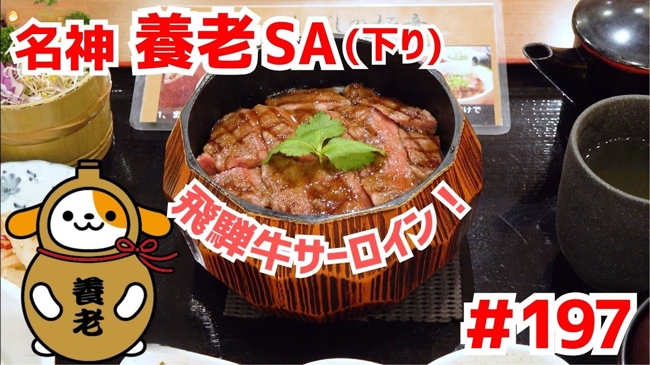 #197    みちまるくんのSA・PA紹介(名神 養老SA下り)