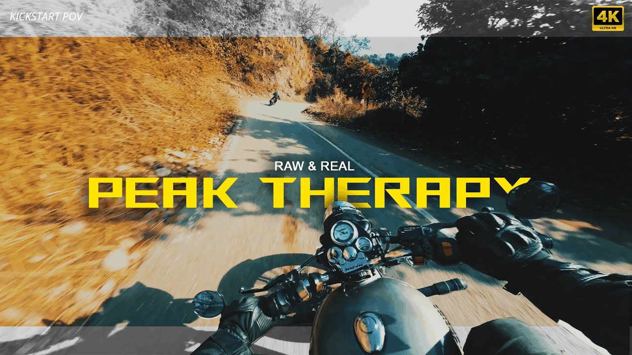 Royal Enfield Classic 350 Raw Exhaust Sound POV RIDE | Morni Hills