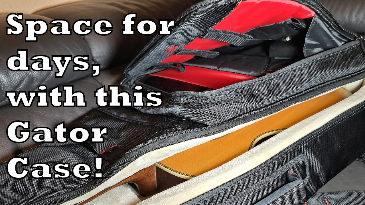 Great GIGBAG, for Semi-Hollows too! | GATOR G-PG Acoustic Guitar Bag