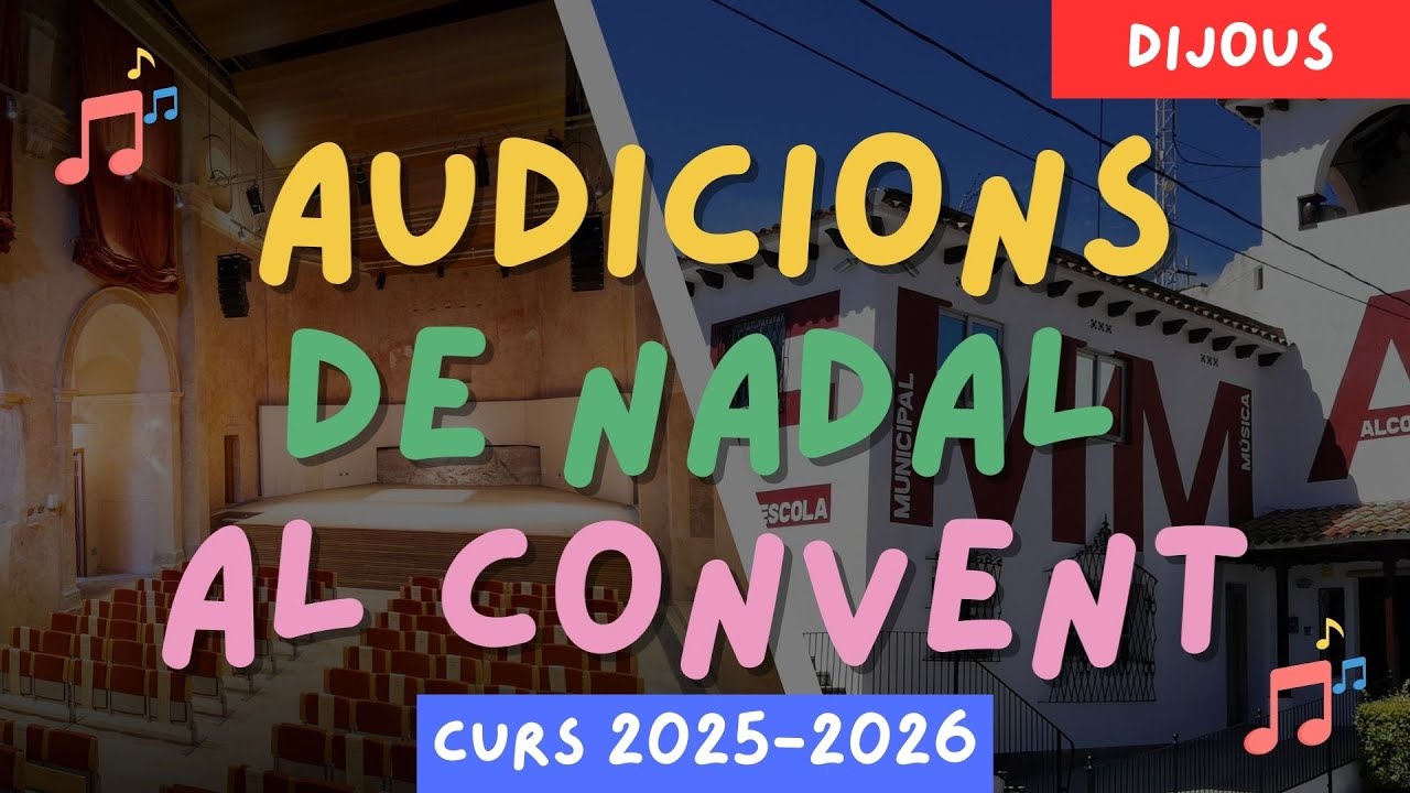 Audicions Nadal curs 2025-2026 (DIJOUS)