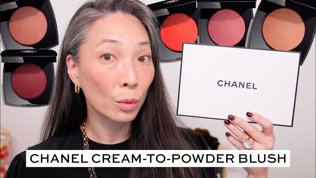 NEW CHANEL Cream to Powder Blush - Swatches and Demo