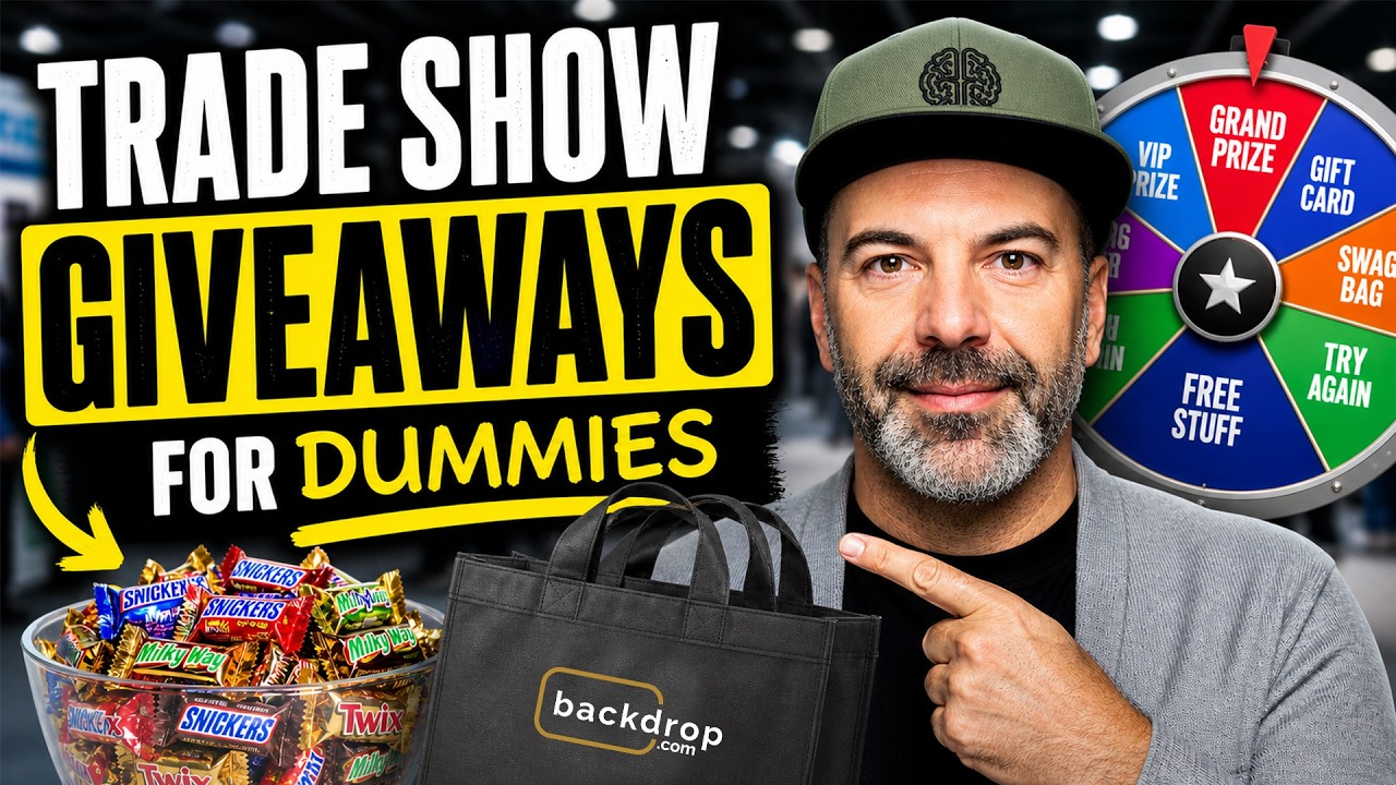Trade Shows Giveaways Explained. We Built a Weapon to Fix Them | Backdrop.com