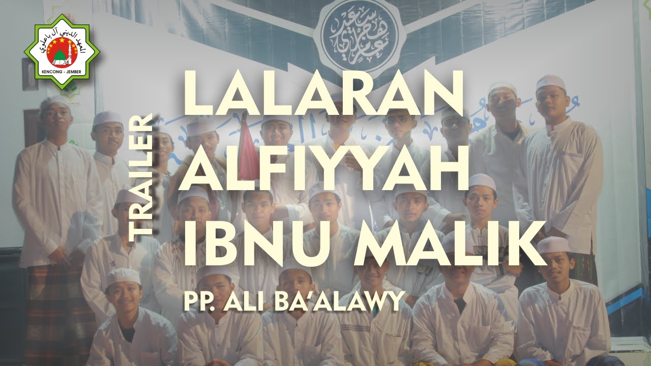 LALARAN ALFIYYAH SANTRI PONDOK PESANTREN ALI BA'ALAWY