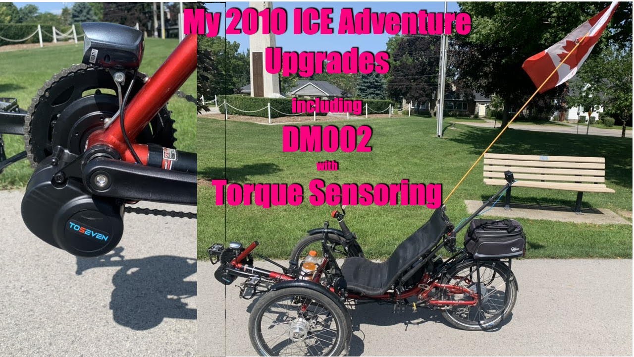 My ICE Adventure Upgraded with DM002 Mid-drive From ToSeven with Torque Sensing