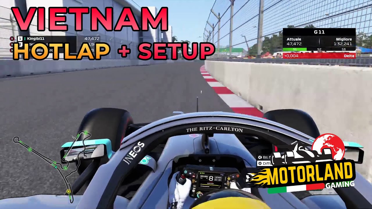 F1 2020 VIETNAM HOTLAP + SETUP (1:32.188) by Kingibi11