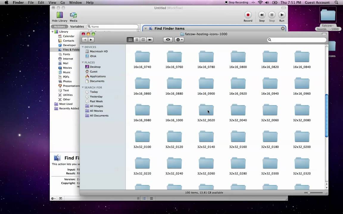 Apple Automator Tutorial - Moving Files