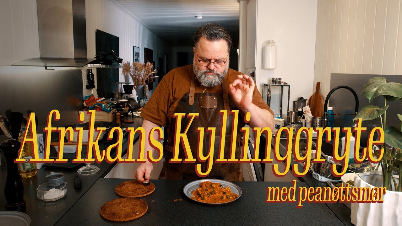 Afrikansk Kyllinggryte med Peanøttsmør – En smak av afrikansk tradisjon! 🌍🥜