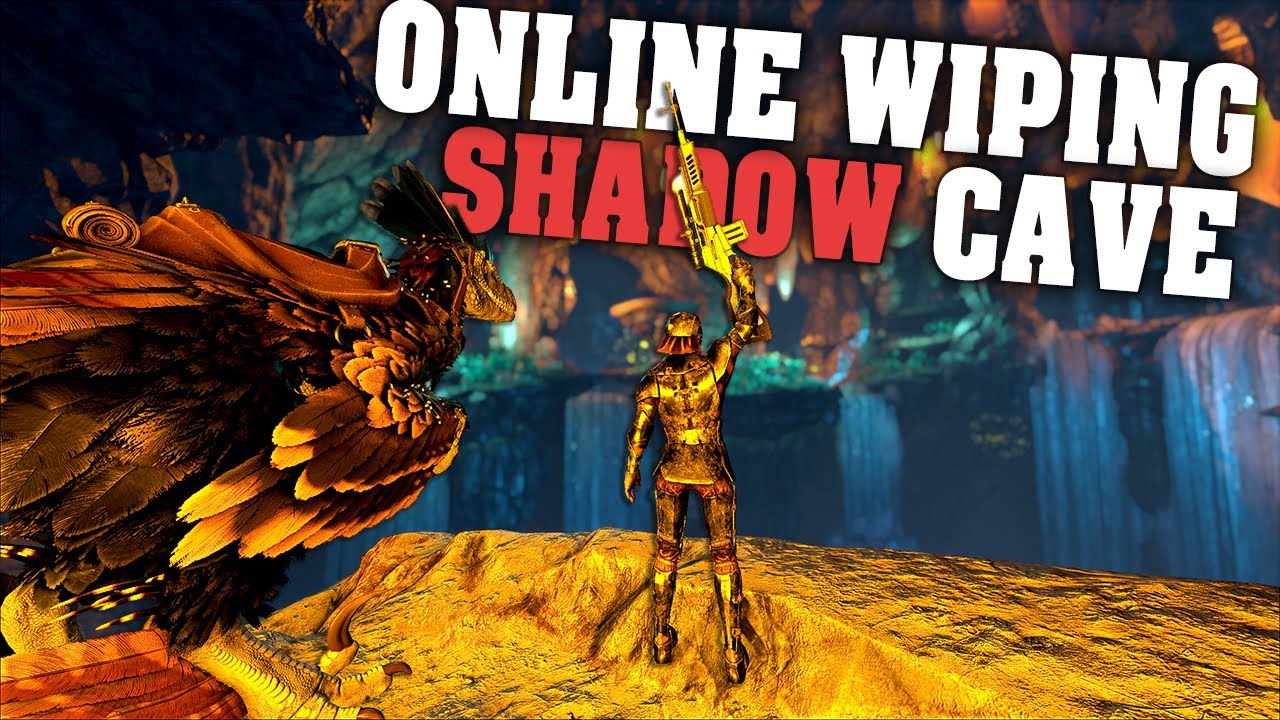 Online Wiping the Alphas Out Of Shadow Cave! | Ark PVP Official E29