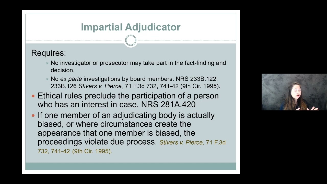 6 NRS 233B Disciplinary and Hearing Procedures