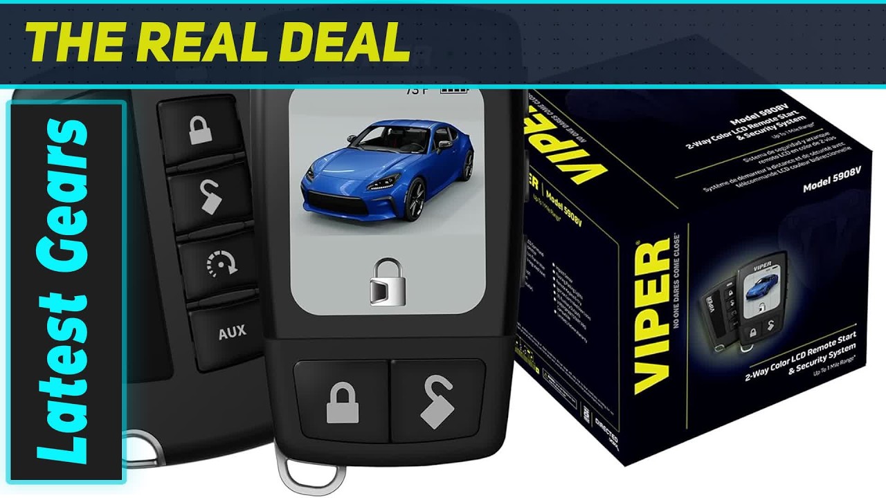 Amazing Viper 5908V: The Ultimate 1-Mile Remote Start Security System