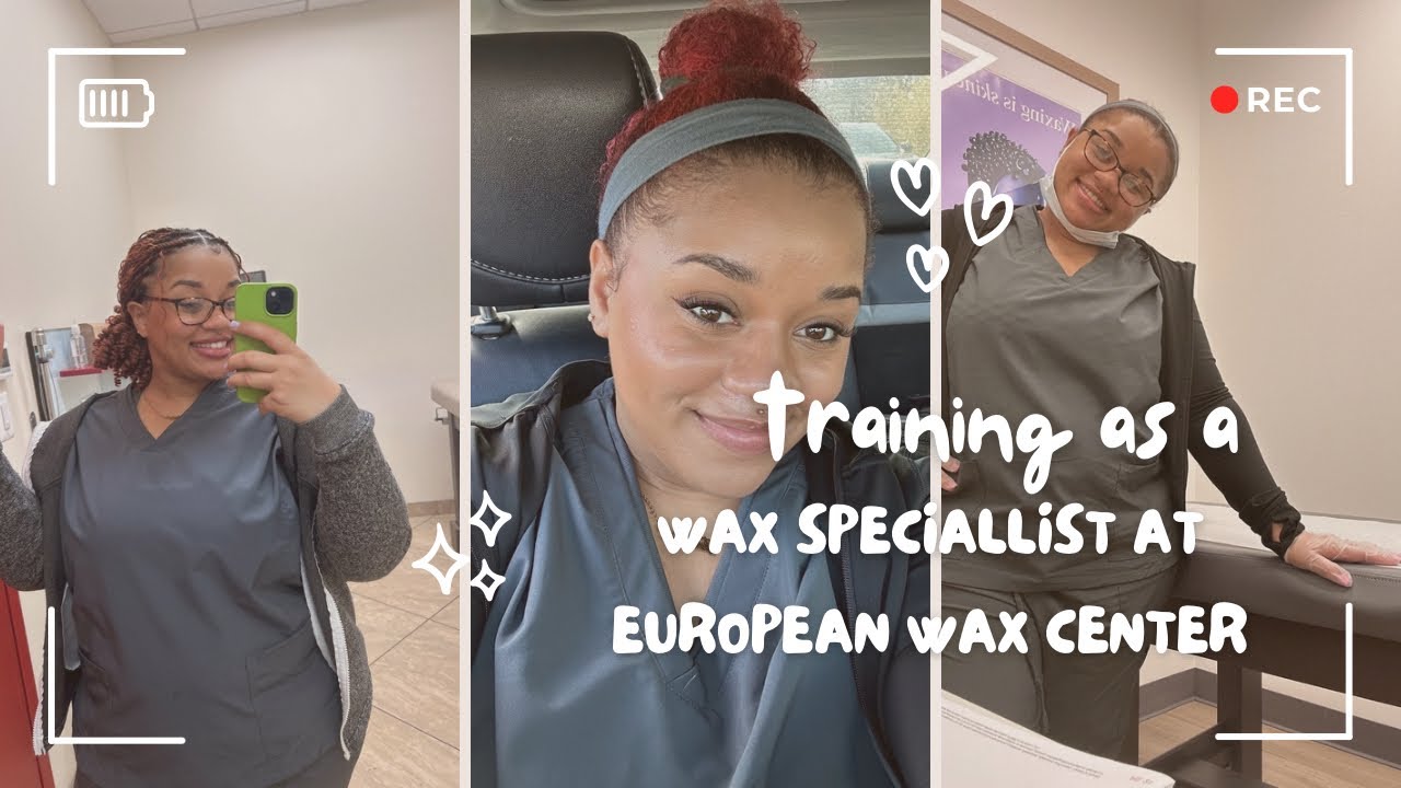 Come to Work With Me!✨ My First Day Training as a Wax Specialist at European Wax Center