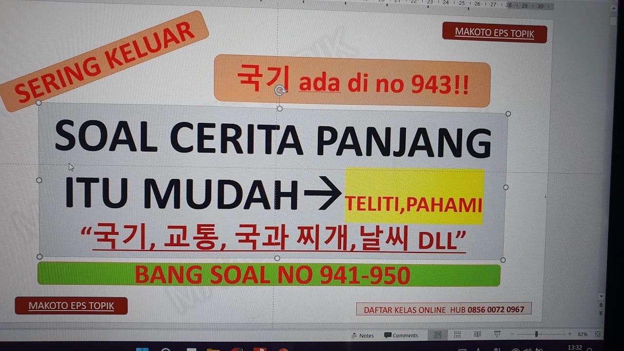 BANG SOAL NO 941- 950 I TRICK SOAL CERITA PANJANG