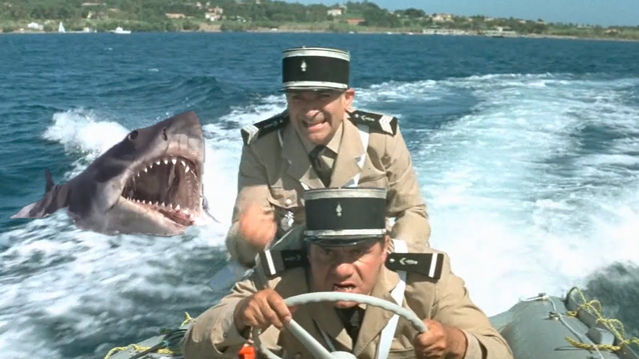 Les Dents de la mer version Louis de Fun&egrave;s