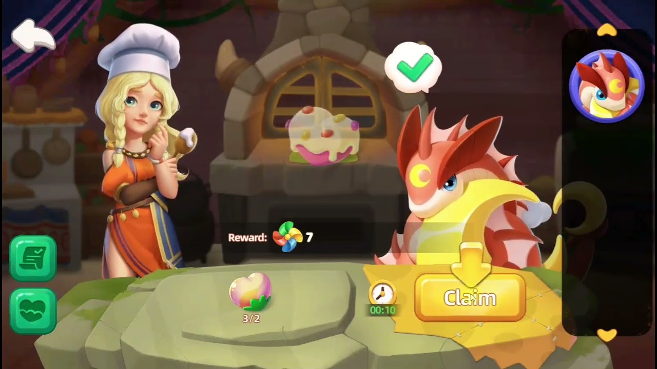 Merge land rewards in dragon world #gaming #dragon #trendingvideo #viralvideo