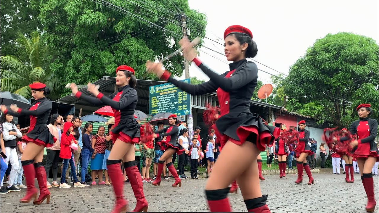 Cachiporras del INFRAMEN acaparan las Miradas de los Salvadoreños en el Municipio Rosario de Mora K4