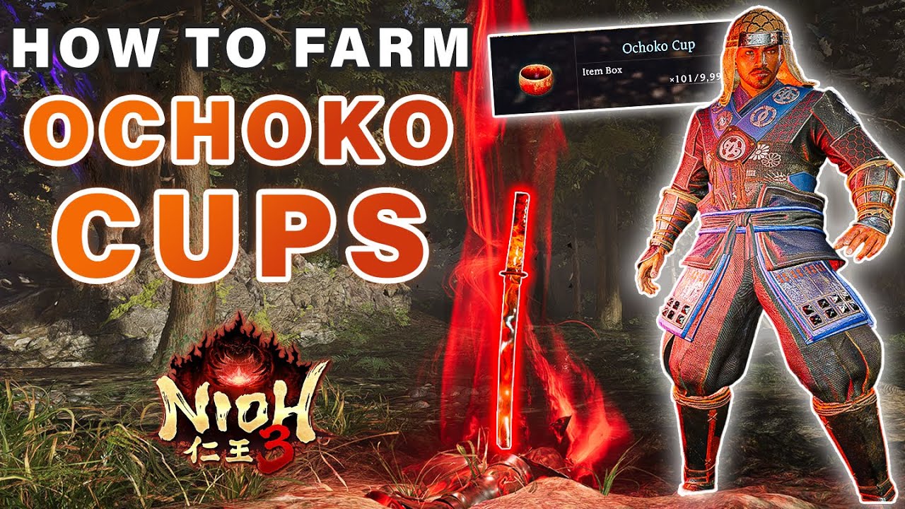 Как добывать чашки Очоко | Руководство по фарму ► Nioh 3