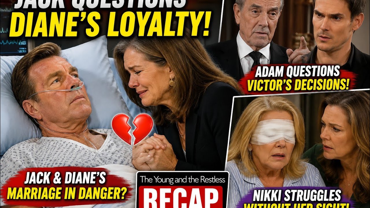 Jack REFUSES to Believe Diane? 😱 His Family's Emotional Plea Changes EVERYTHING! 💔 | Y&R Recap