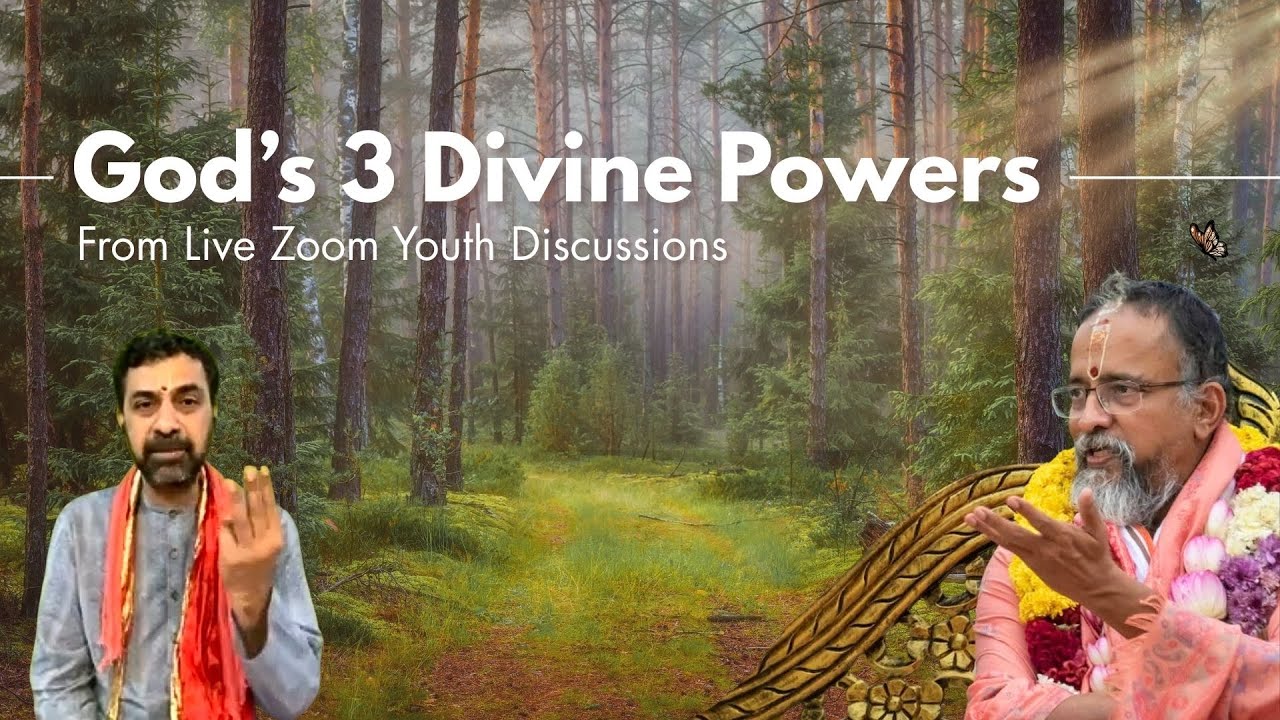 God's 3 Divine Shaktis | Ancient Wisdom for Modern Life | Yuva Discussions | Sri Ramuji