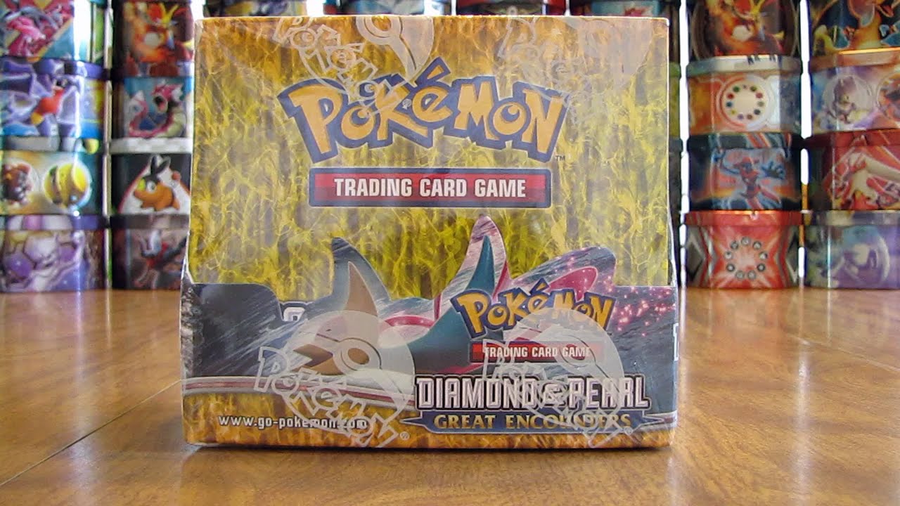 Pokemon Great Encounters Booster Box Opening Pt. 1