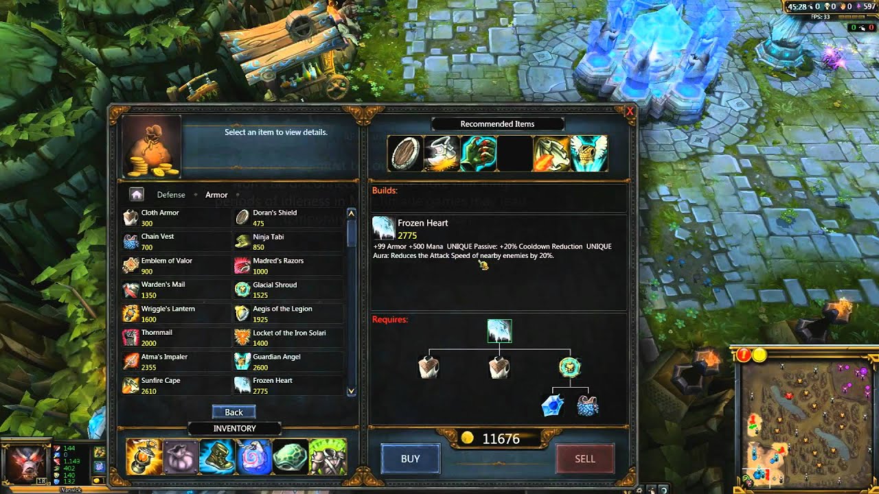 Jungle Basics - Lesson 3 - Item Builds with Warwick