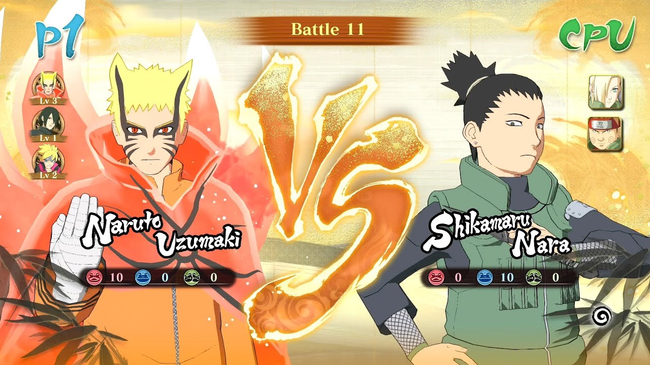 Random battle naruto ninja strom connection