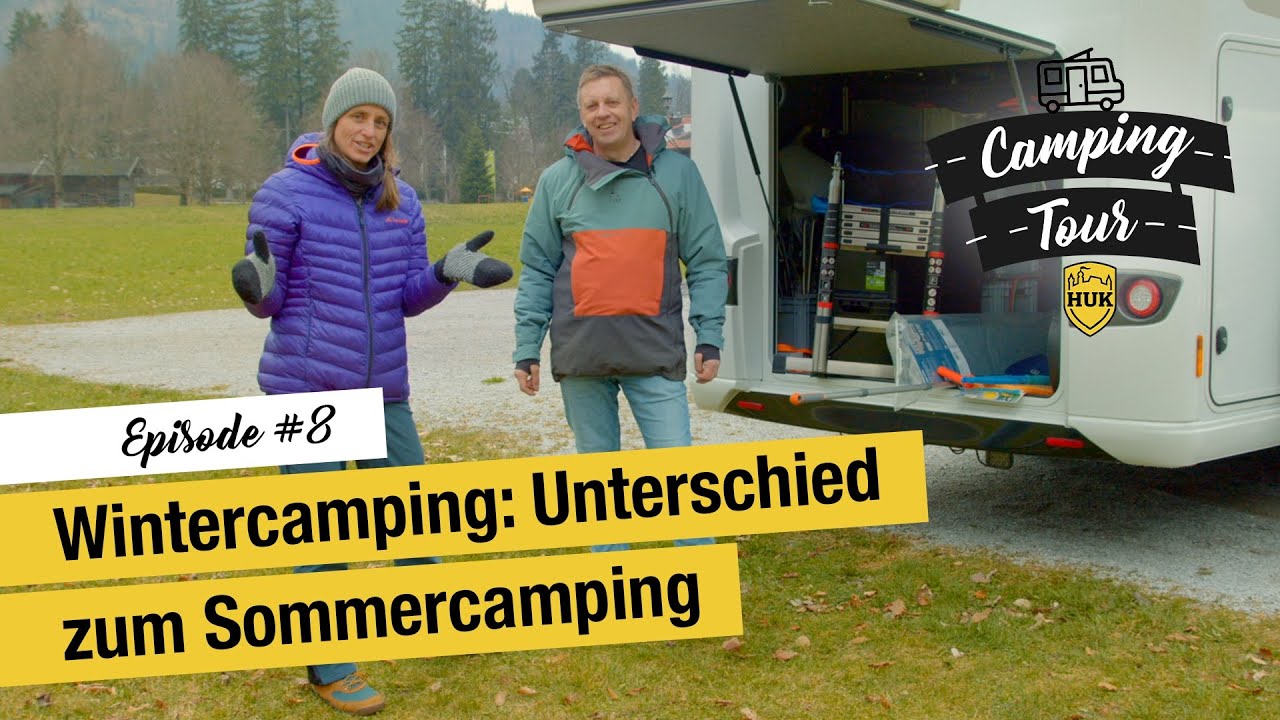 HUK Camping Tour &ndash; Wintercamping | Unterschiede zum Sommercamping