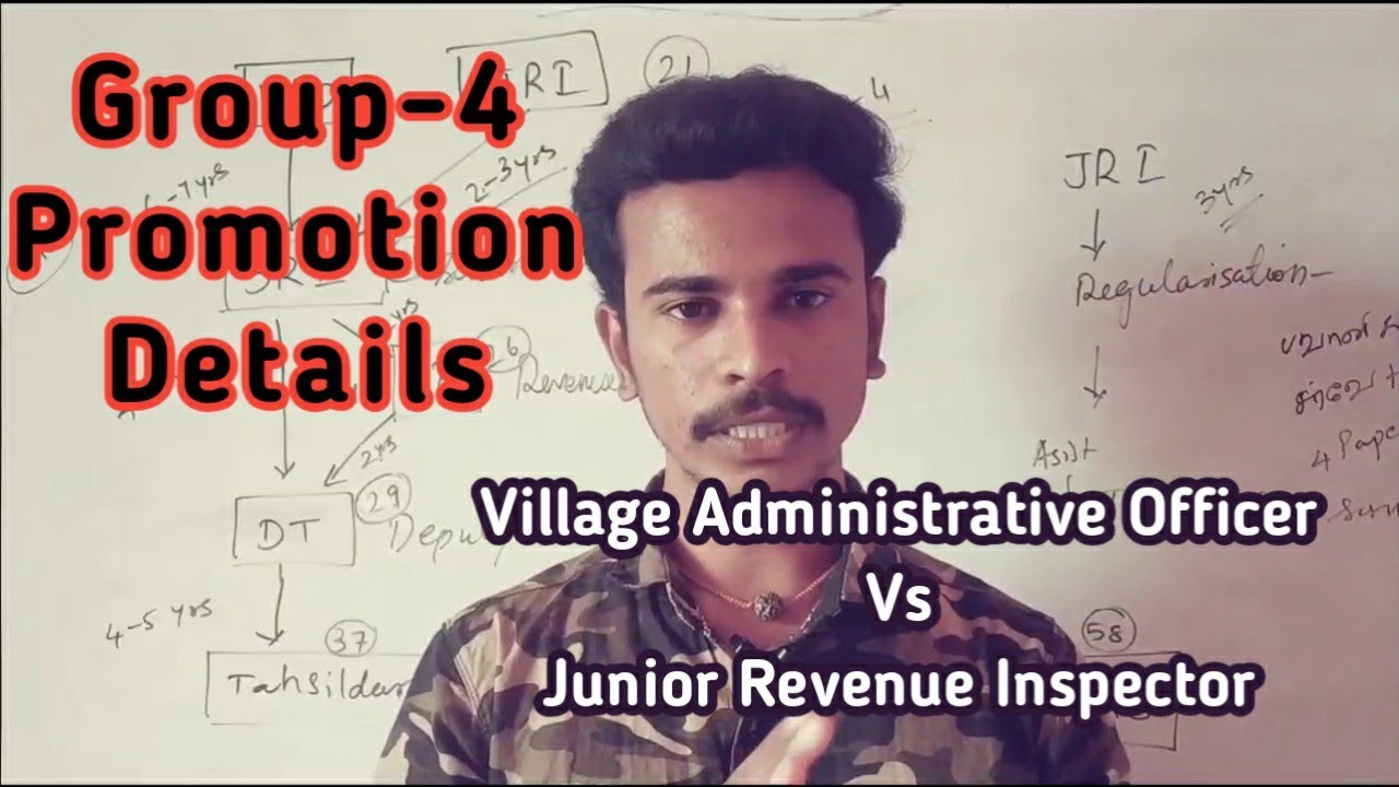 💥VAO Vs JRI PROMOTION LEVELS 💥!! GROUP-4 DEPARTMENT DETAILS !!