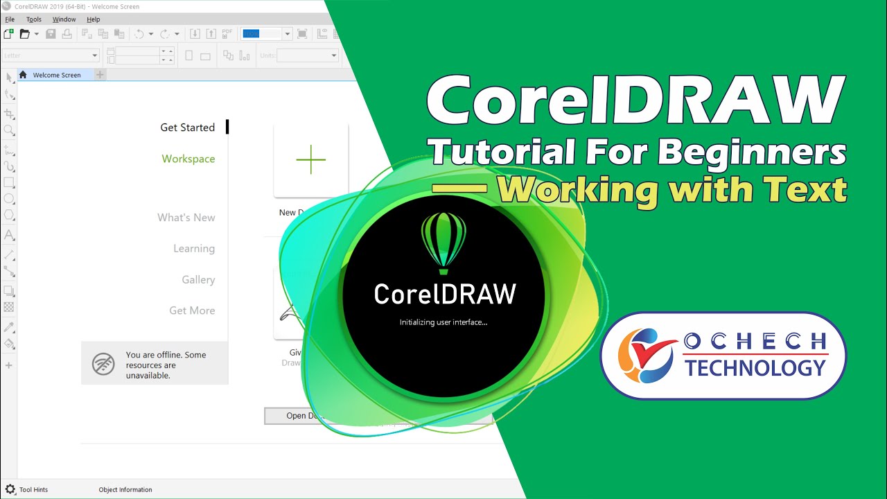 Lesson 4 &ndash; Working with Text in CorelDRAW