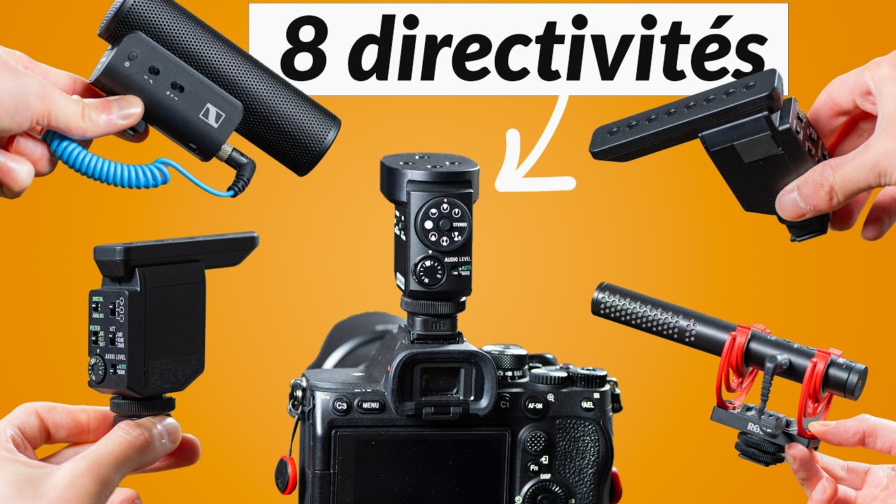 Comparaison micro caméra Sony - ECM-B1M/B10/G1/M1/W2BT