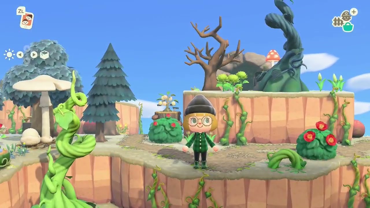 Creating a Mountain and Forest Slumber Island (Part 2)