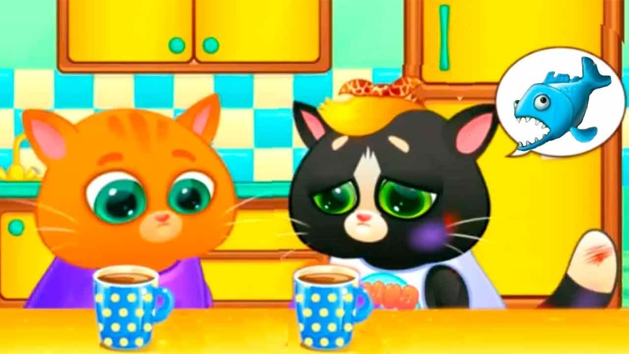 КОТЕНОК БУБУ | неожиданный гость котика | Игра про котят для детей