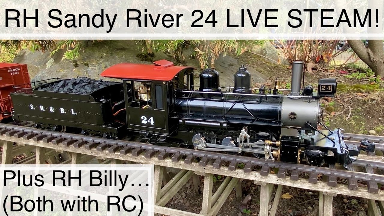 Victoria BC: New RC Roundhouse Engineering Sandy River 24, Plus RH Billy (See blurb for info, & Sub)