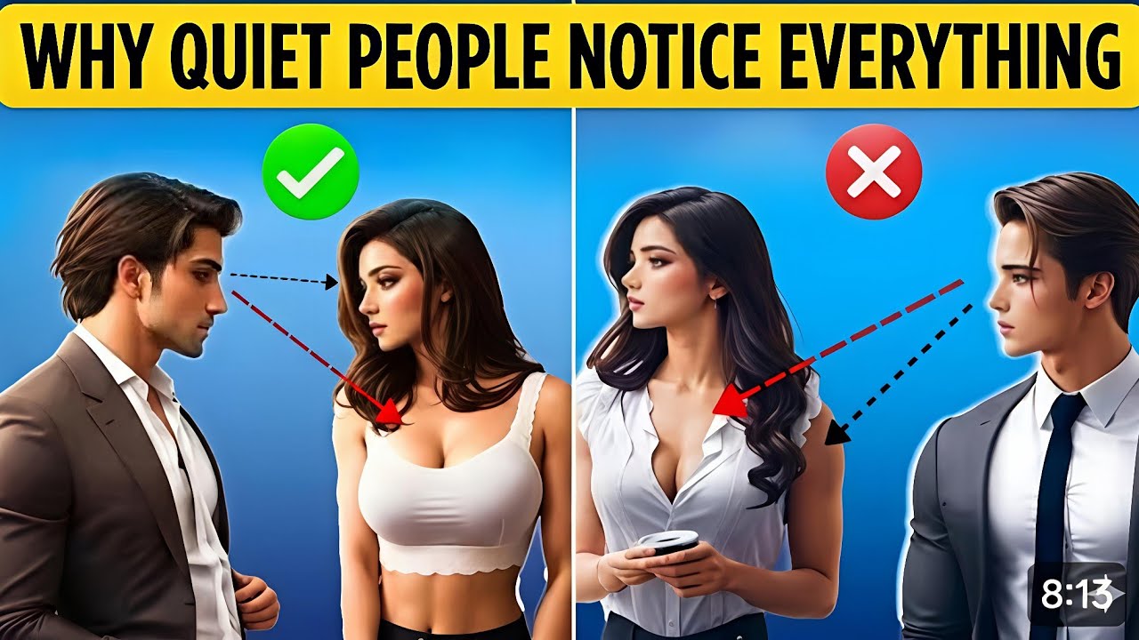 Why Quiet People Notice Everything