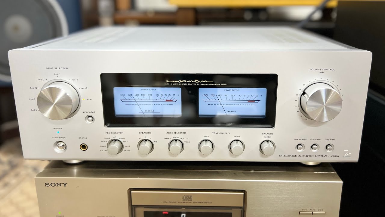 Отчетное выступление Luxman L 505 u