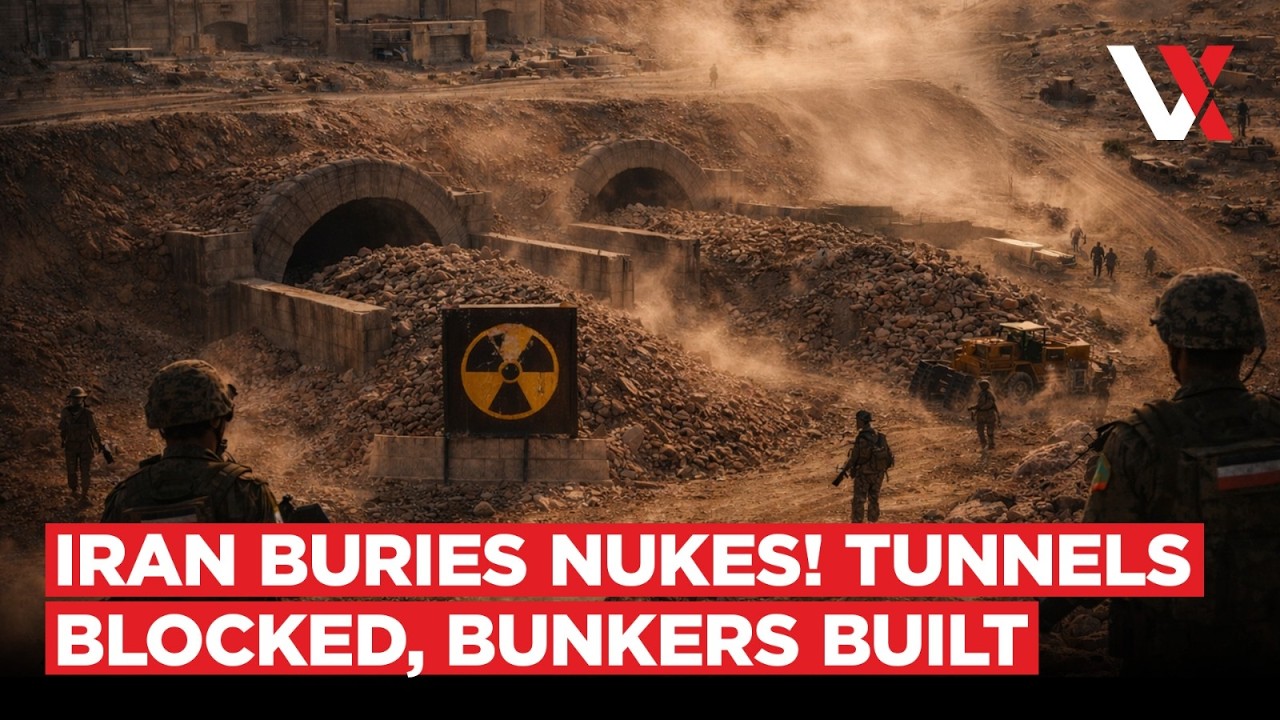 Iran Fortifies Isfahan Nuclear Site! Earthen Berms, Rubble Block Tunnels Amid Raid Fears | VERTEX
