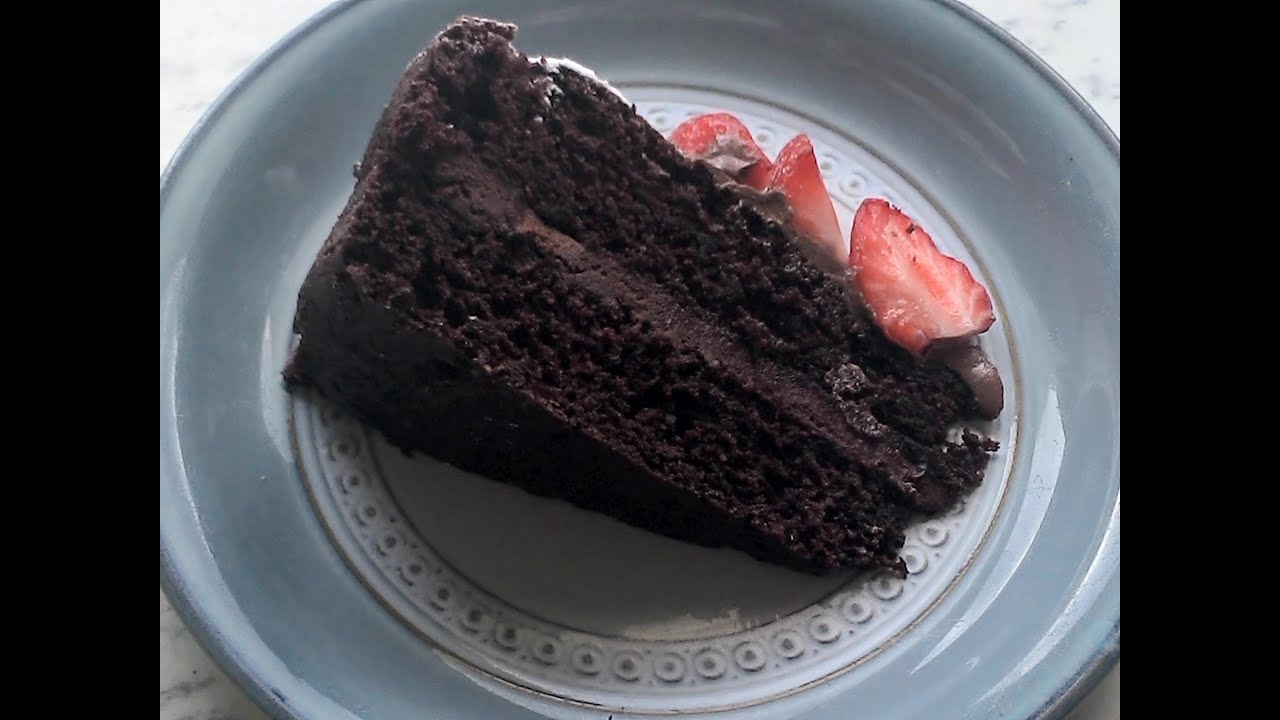 Chocolate Fudge Cake - Dairy Free, Gluten Free, Chocolate Cake
