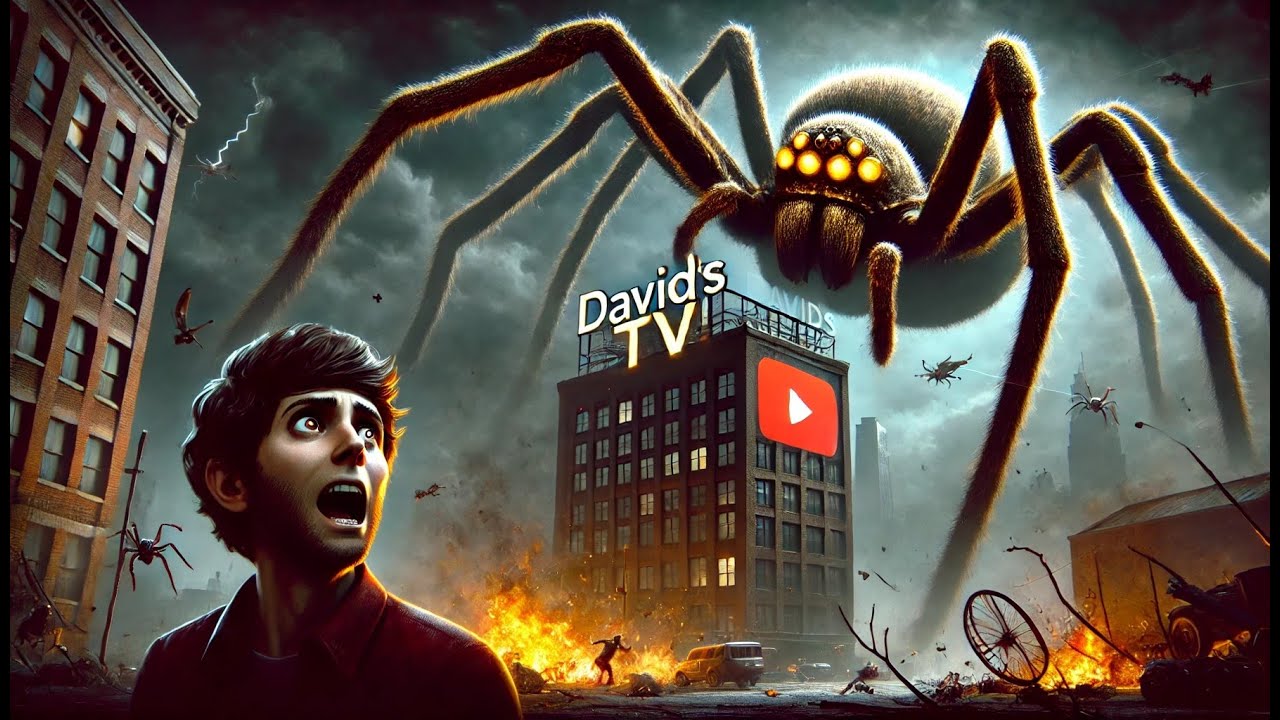 Giant Spider Invades DavidsTV!