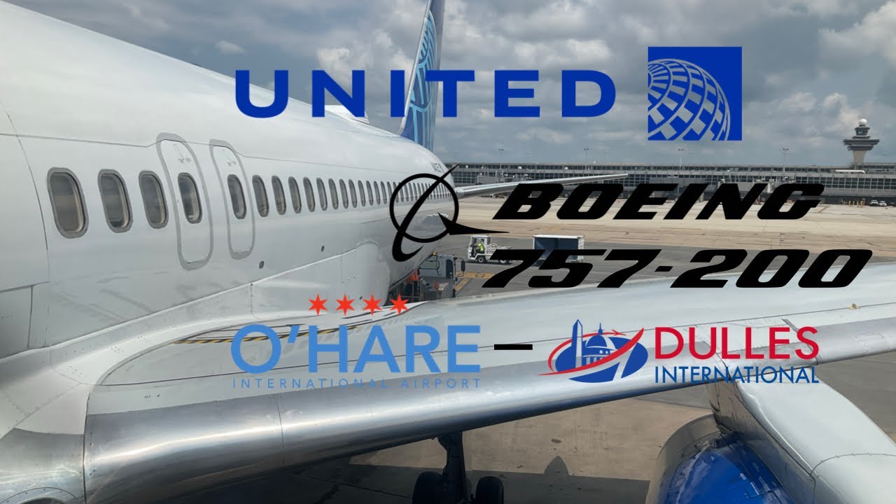 Better Than What You Think? | United Airlines Boeing 757-200 Review ORD-IAD