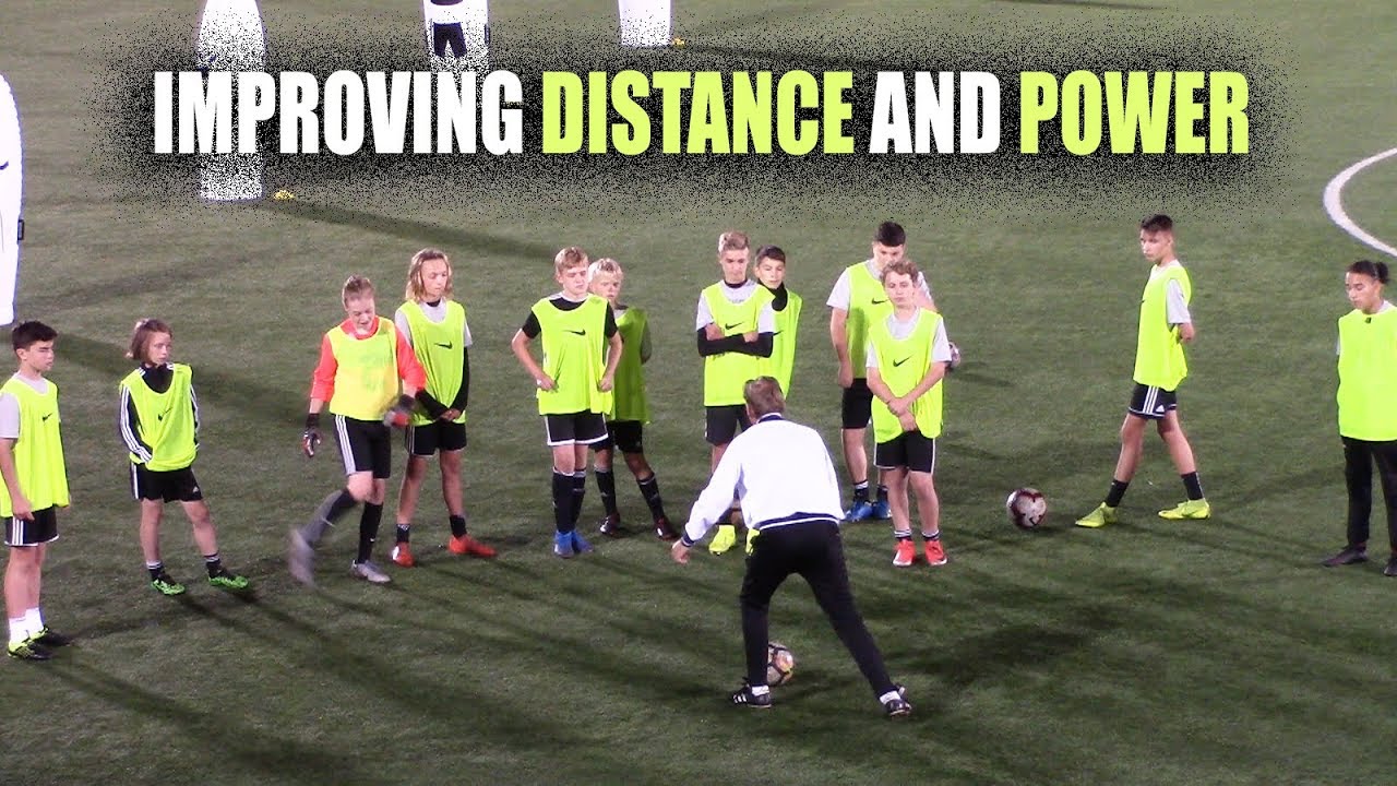 SoccerCoachTV - Improving Distance and Power when Kicking.